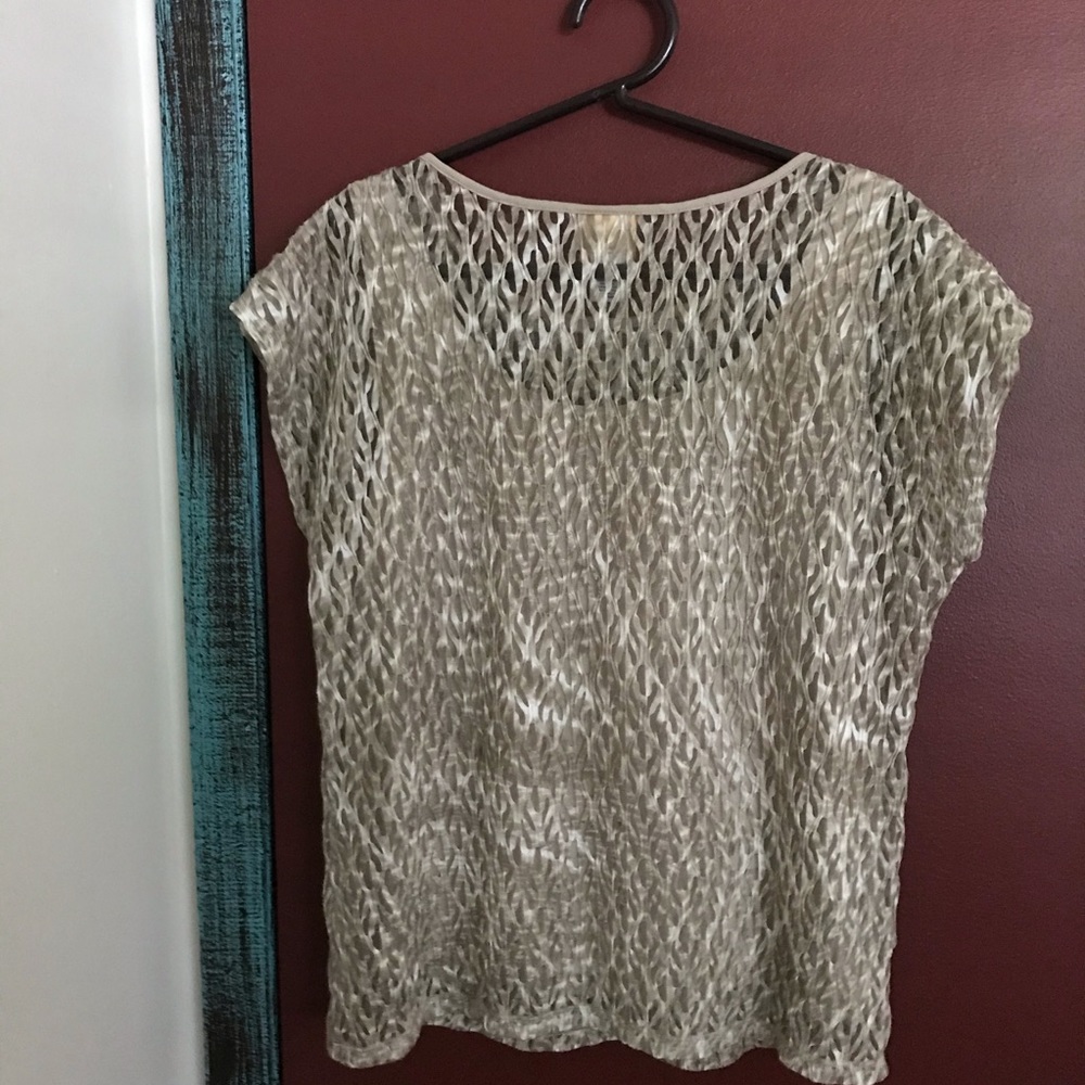 Ruby Rd Beige Top 2pc Connected - image 4